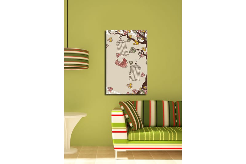 Dekorativ Canvastavla 45x70 cm - Flerfärgad - Inredning & dekor - Tavlor & konst - Canvastavla