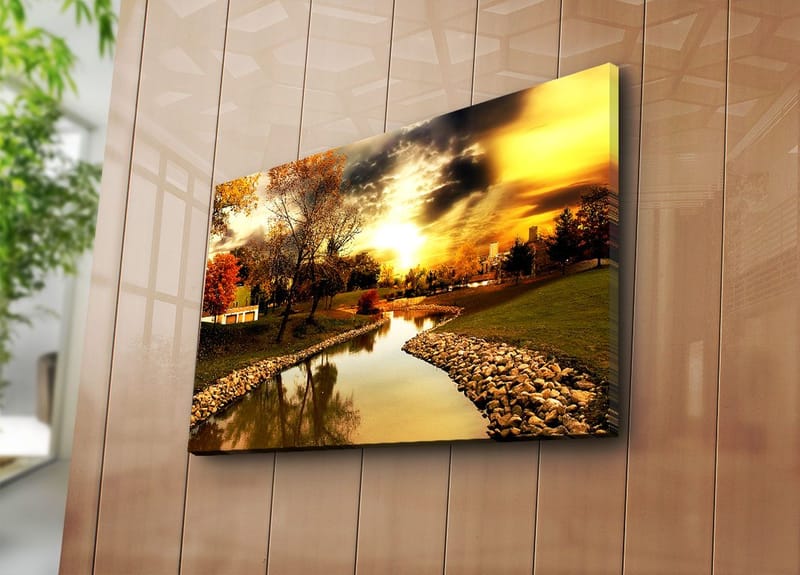 Dekorativ Canvastavla 45x70 cm - Flerfärgad - Inredning & dekor - Tavlor & konst - Canvastavla