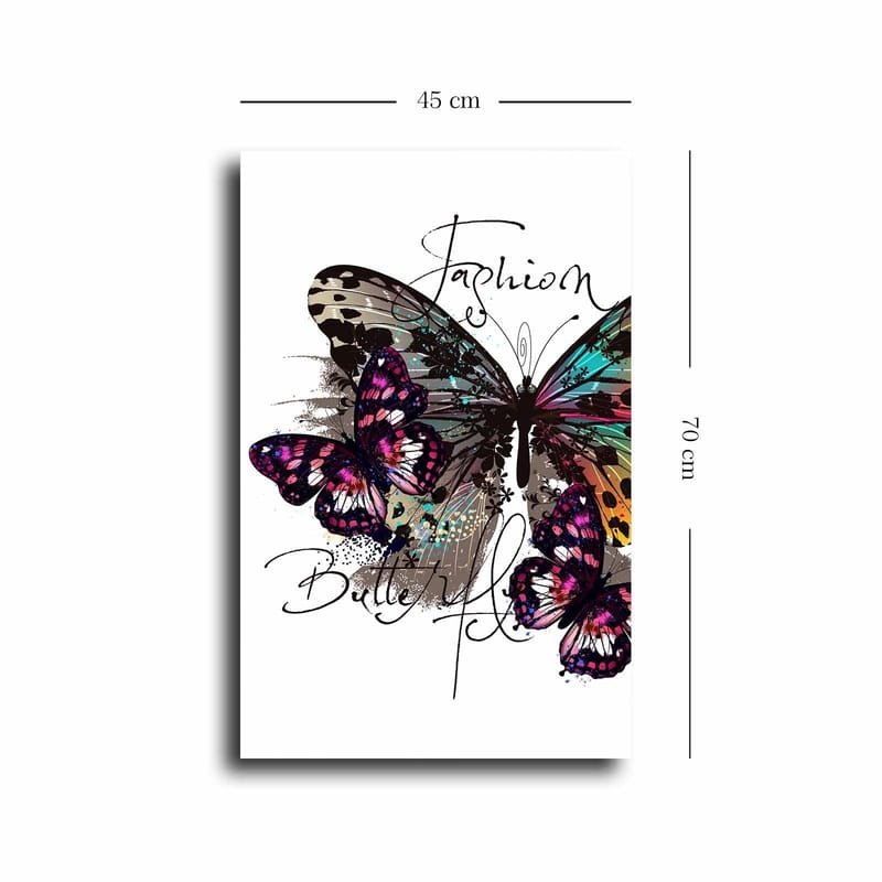 Dekorativ Canvastavla 45x70 cm - Flerfärgad - Inredning & dekor - Tavlor & konst - Canvastavla