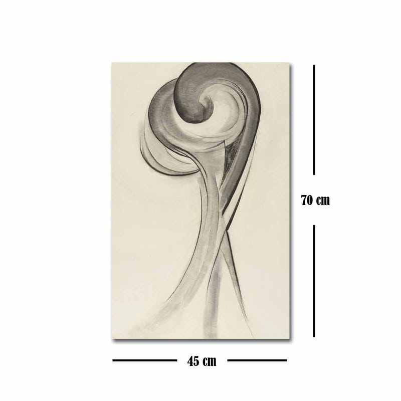 Dekorativ Canvastavla 45x70 cm - Flerfärgad - Inredning & dekor - Tavlor & konst - Canvastavla