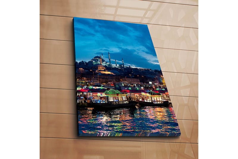 Dekorativ Canvastavla 45x70 cm - Flerfärgad - Inredning & dekor - Tavlor & konst - Canvastavla