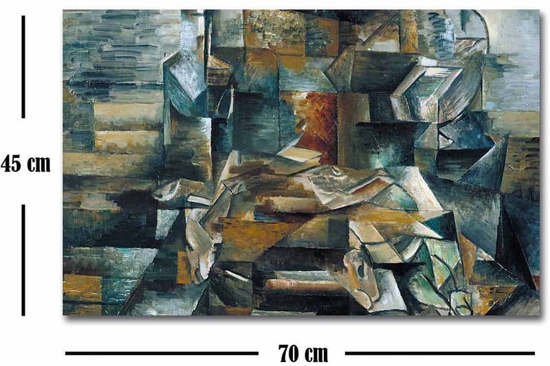 Dekorativ Canvastavla 45x70 cm - Flerfärgad - Inredning & dekor - Tavlor & konst - Canvastavla