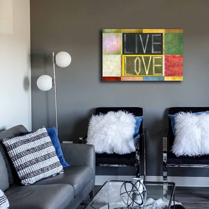Dekorativ Canvastavla 45x70 cm - Flerfärgad - Inredning & dekor - Tavlor & konst - Canvastavla