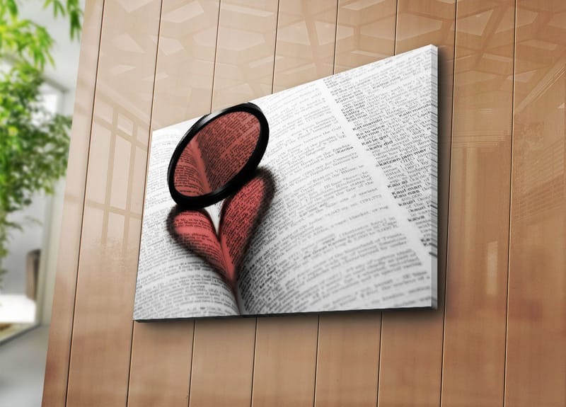 Dekorativ Canvastavla 45x70 cm - Flerfärgad - Inredning & dekor - Tavlor & konst - Canvastavla