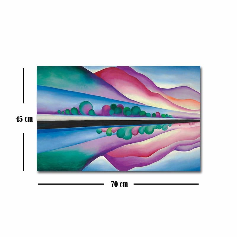 Dekorativ Canvastavla 45x70 cm - Flerfärgad - Inredning & dekor - Tavlor & konst - Canvastavla