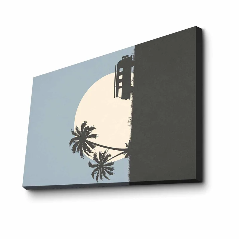 Dekorativ Canvastavla 45x70 cm, Flerfärgad