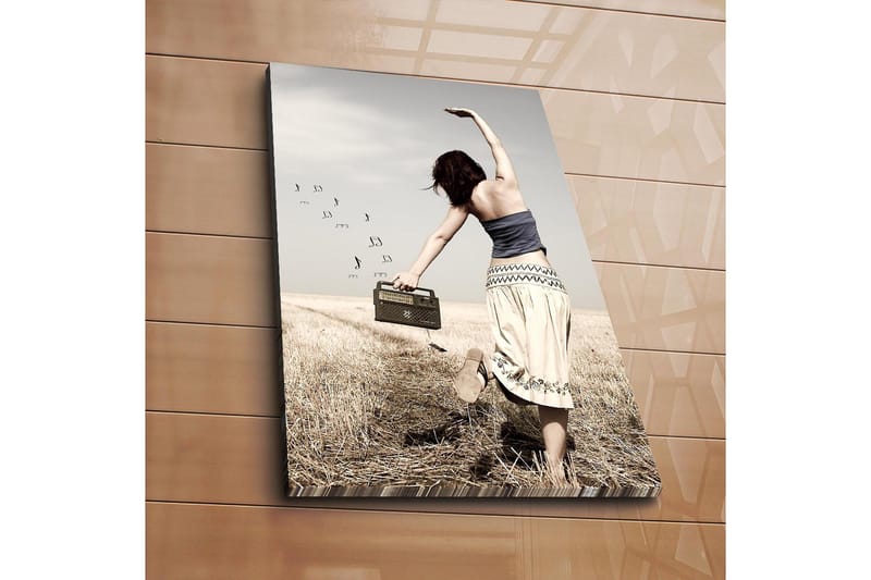 Dekorativ Canvastavla 45x70 cm - Flerfärgad - Inredning & dekor - Tavlor & konst - Canvastavla