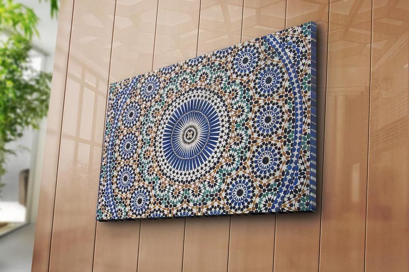 Dekorativ Canvastavla 45x70 cm - Flerfärgad - Inredning & dekor - Tavlor & konst - Canvastavla