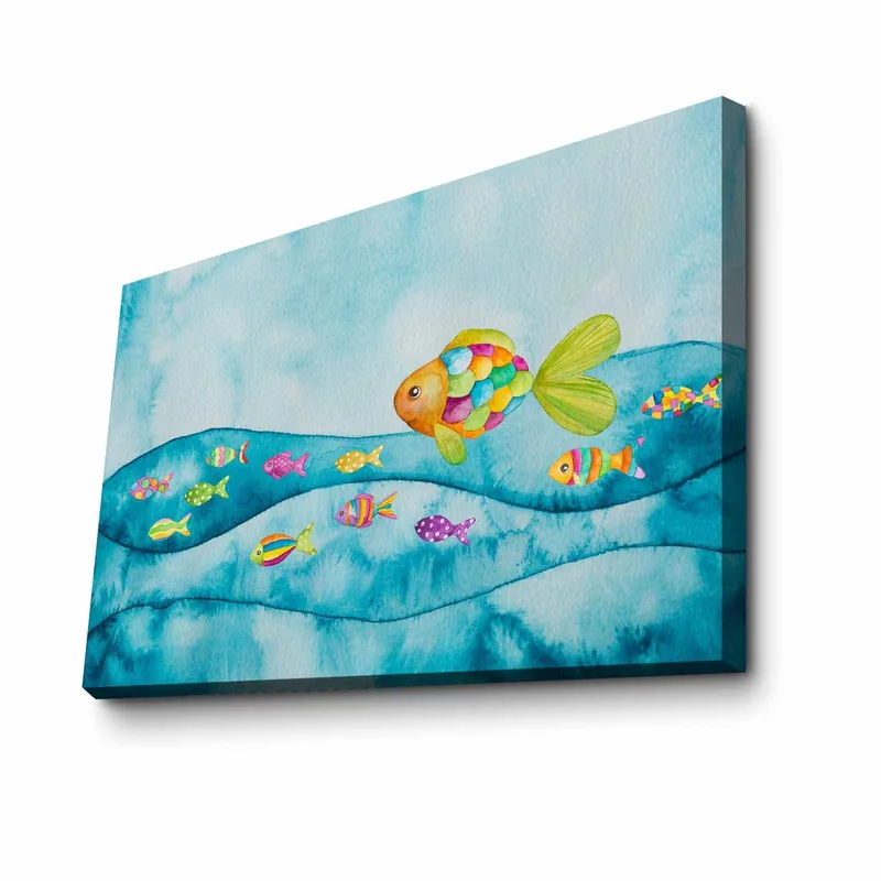 Dekorativ Canvastavla 45x70 cm, Flerfärgad