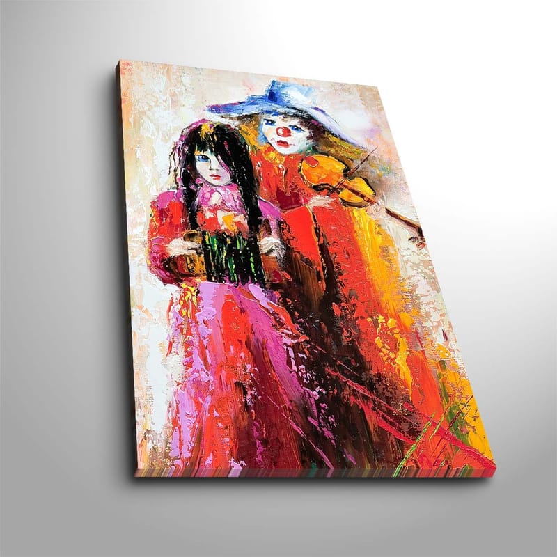 Dekorativ Canvastavla 45x70 cm - Flerfärgad - Inredning & dekor - Tavlor & konst - Canvastavla