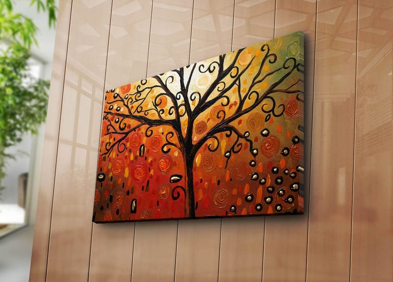 Dekorativ Canvastavla 45x70 cm - Flerfärgad - Inredning & dekor - Tavlor & konst - Canvastavla