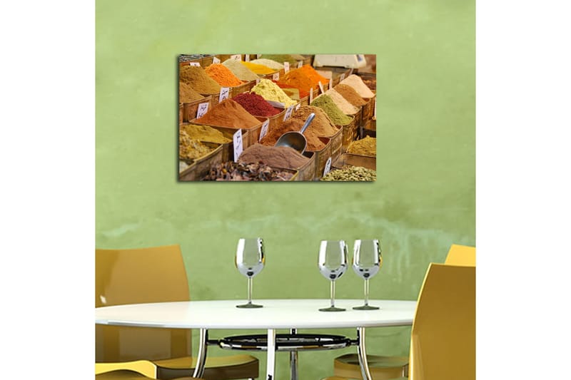 Dekorativ Canvastavla 45x70 cm - Flerfärgad - Inredning & dekor - Tavlor & konst - Canvastavla