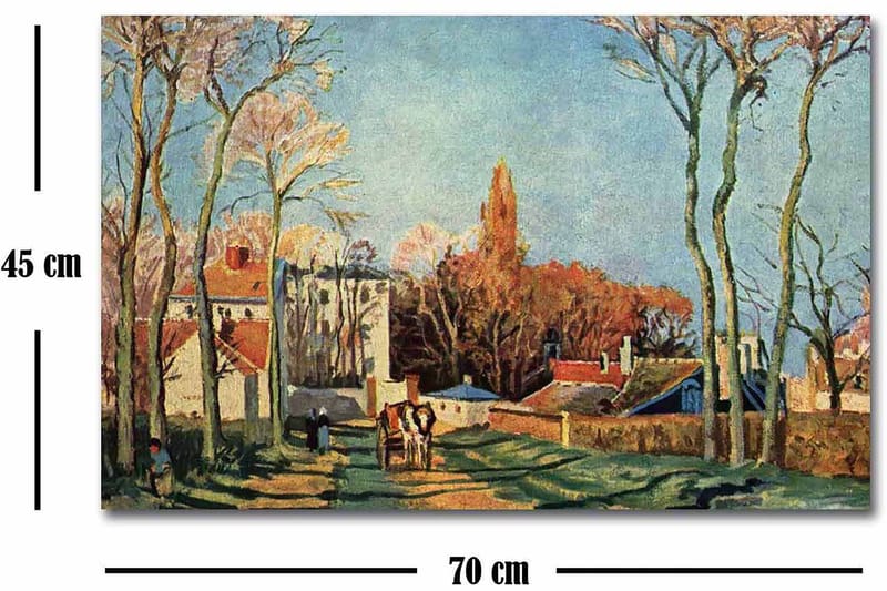 Dekorativ Canvastavla 45x70 cm - Flerfärgad - Inredning & dekor - Tavlor & konst - Canvastavla