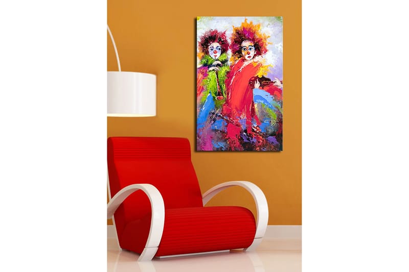 Dekorativ Canvastavla 45x70 cm - Flerfärgad - Inredning & dekor - Tavlor & konst - Canvastavla