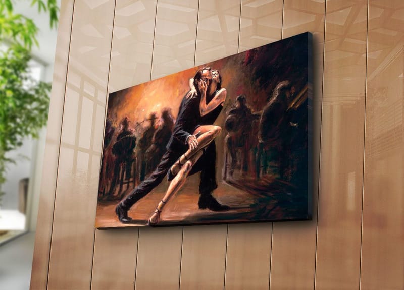 Dekorativ Canvastavla 45x70 cm - Flerfärgad - Inredning & dekor - Tavlor & konst - Canvastavla