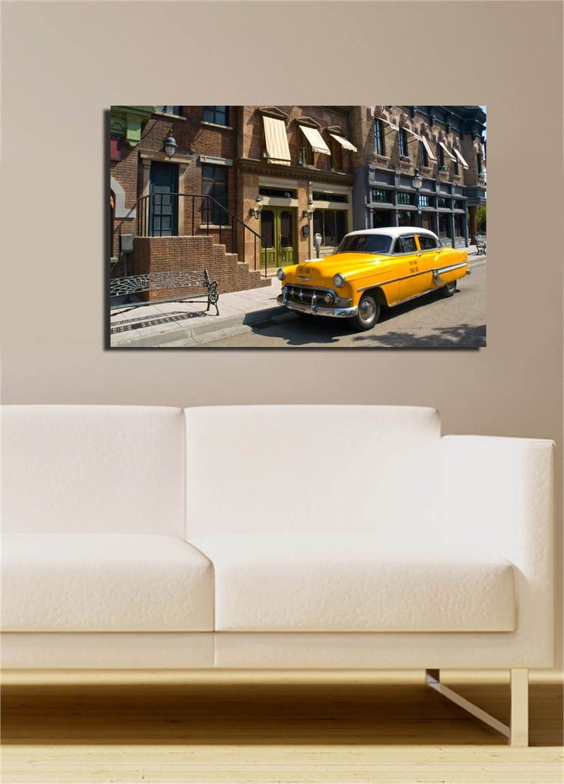 Dekorativ Canvastavla 45x70 cm - Flerfärgad - Inredning & dekor - Tavlor & konst - Canvastavla