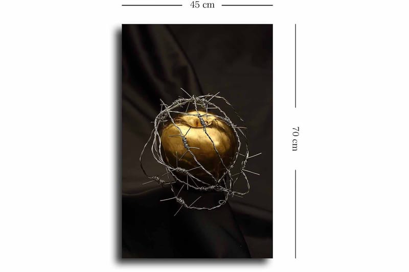 Dekorativ Canvastavla 45x70 cm - Flerfärgad - Inredning & dekor - Tavlor & konst - Canvastavla