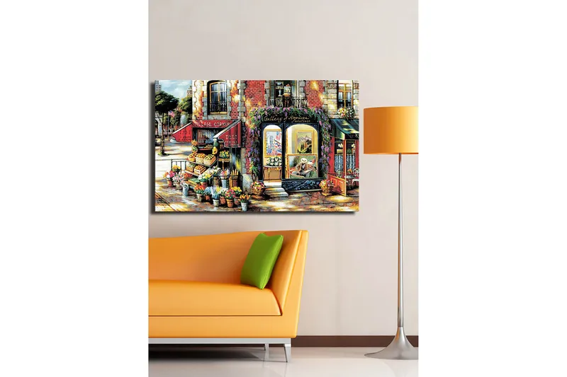 Dekorativ Canvastavla 45x70 cm - Flerfärgad - Inredning & dekor - Tavlor & konst - Canvastavla