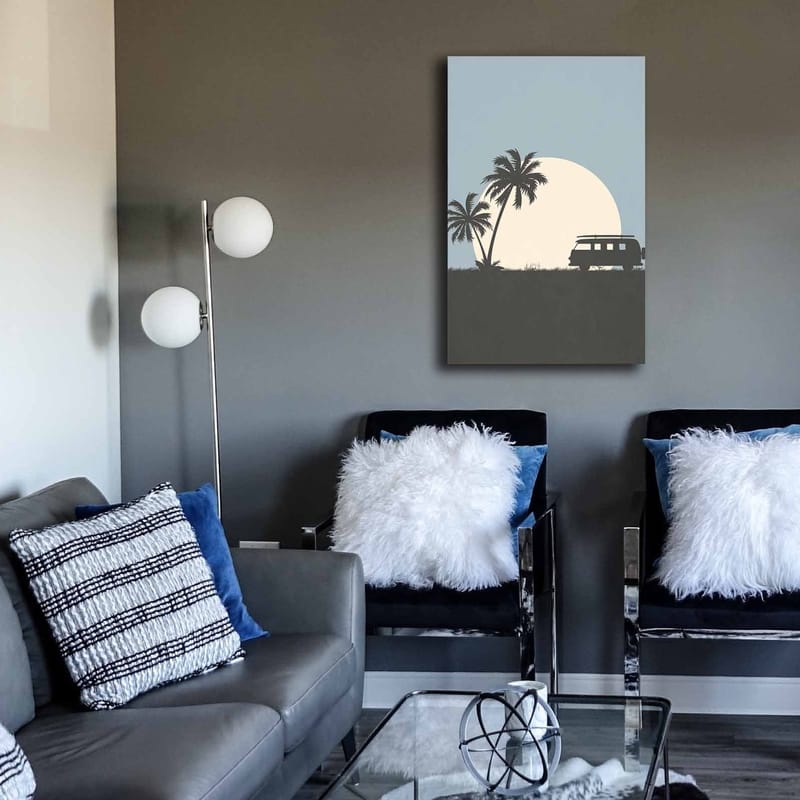 Dekorativ Canvastavla 45x70 cm - Flerfärgad - Inredning & dekor - Tavlor & konst - Canvastavla