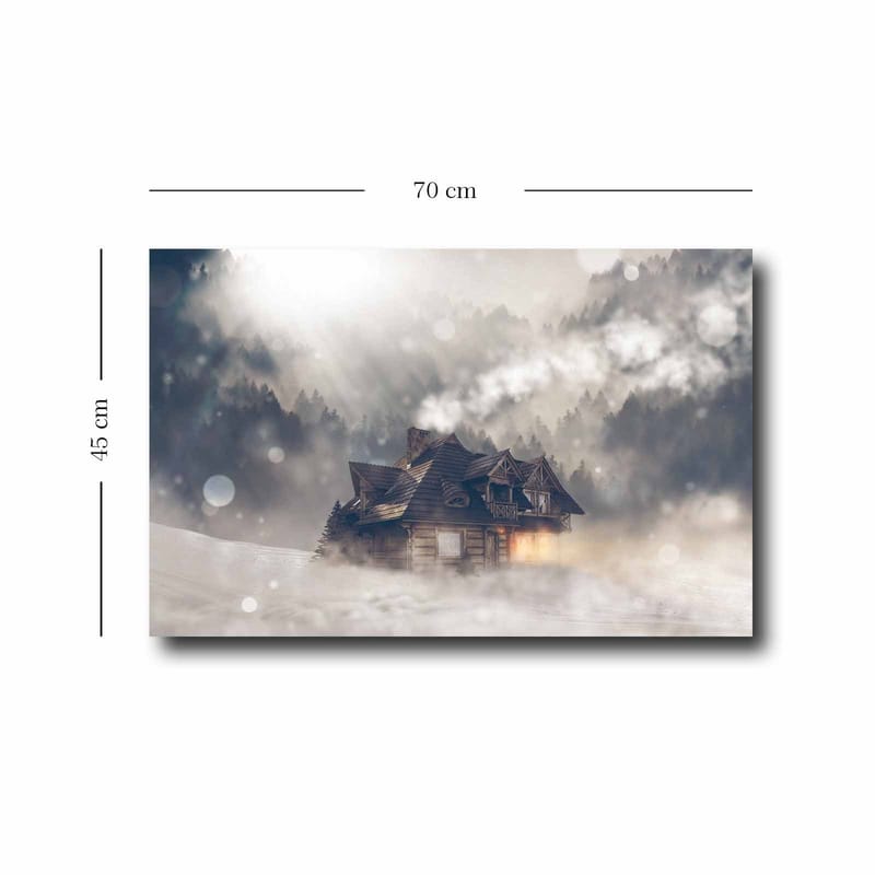 Dekorativ Canvastavla 45x70 cm - Flerfärgad - Inredning & dekor - Tavlor & konst - Canvastavla