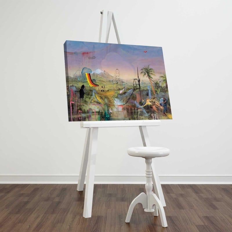 Dekorativ Canvastavla 45x70 cm, Flerfärgad