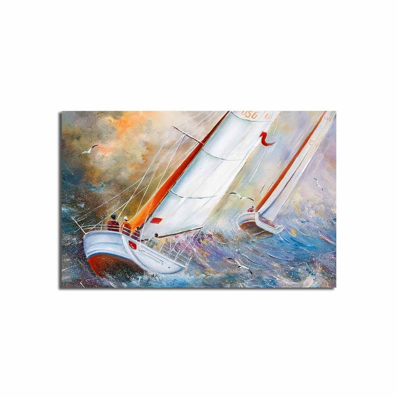 Dekorativ Canvastavla 45x70 cm - Flerfärgad - Inredning & dekor - Tavlor & konst - Canvastavla