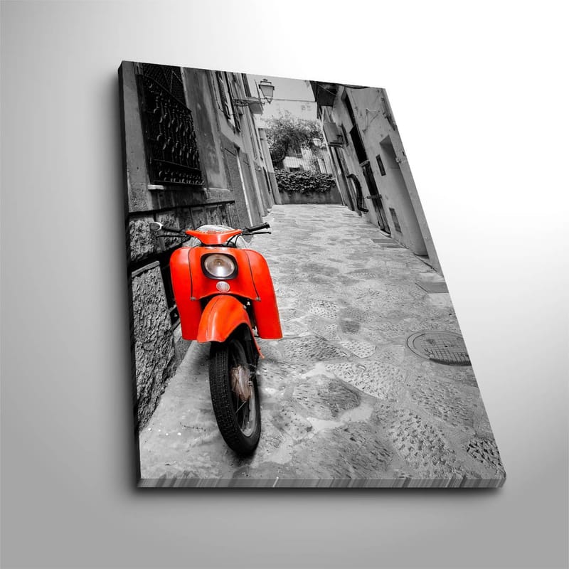 Dekorativ Canvastavla 45x70 cm, Flerfärgad