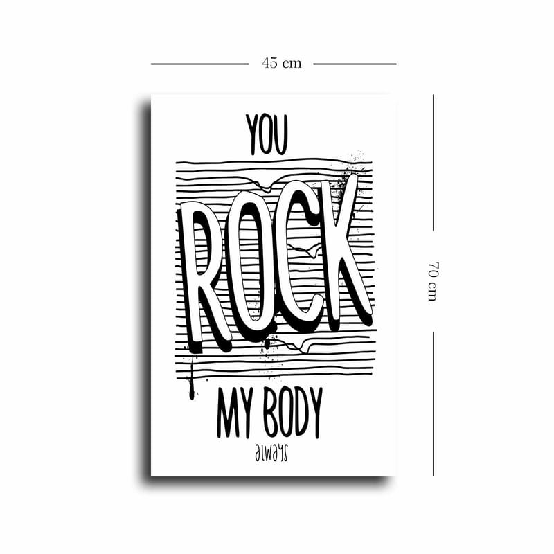 Dekorativ Canvastavla 45x70 cm - Flerfärgad - Inredning & dekor - Tavlor & konst - Canvastavla