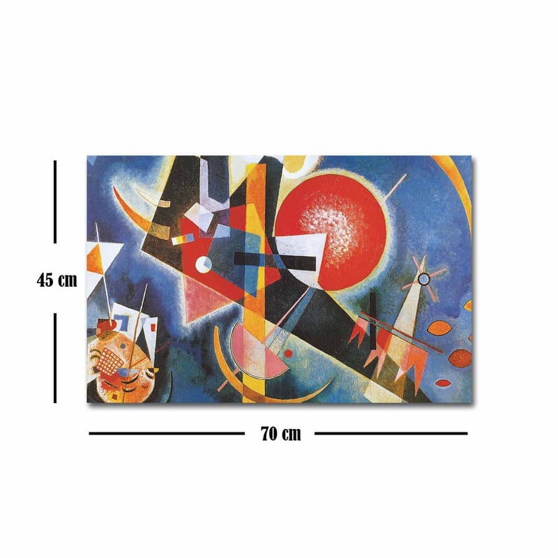 Dekorativ Canvastavla 45x70 cm - Flerfärgad - Inredning & dekor - Tavlor & konst - Canvastavla