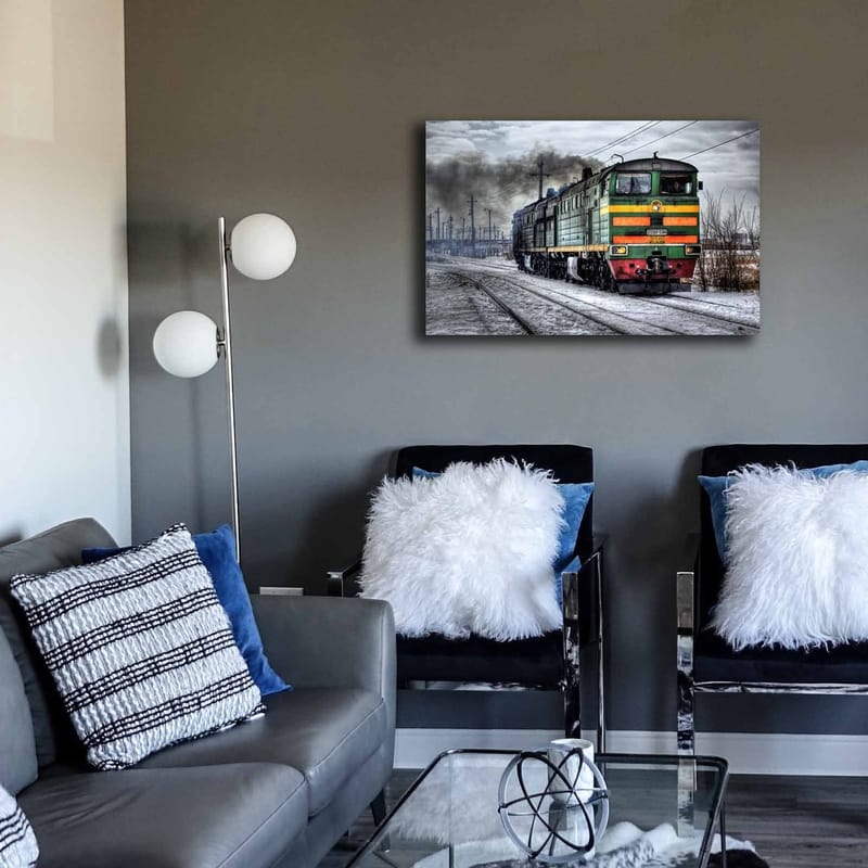 Dekorativ Canvastavla 45x70 cm - Flerfärgad - Inredning & dekor - Tavlor & konst - Canvastavla