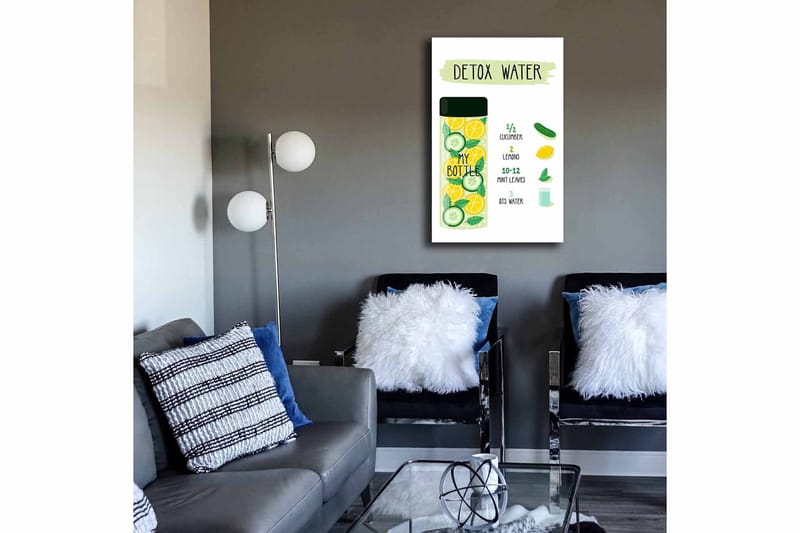 Dekorativ Canvastavla 45x70 cm, Flerfärgad