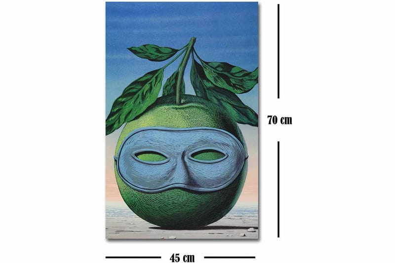 Dekorativ Canvastavla 45x70 cm - Flerfärgad - Inredning & dekor - Tavlor & konst - Canvastavla