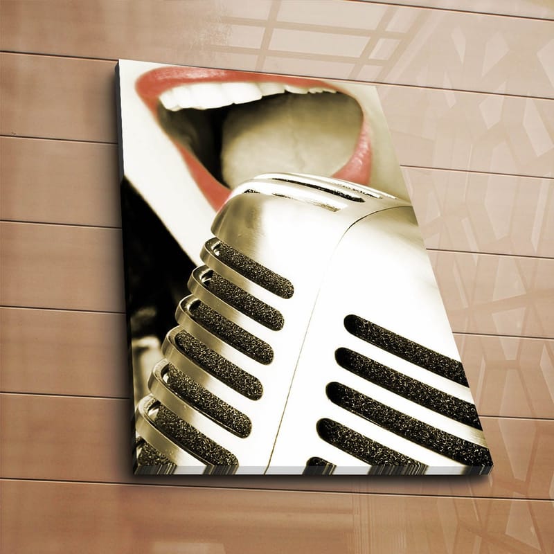 Dekorativ Canvastavla 45x70 cm - Flerfärgad - Inredning & dekor - Tavlor & konst - Canvastavla