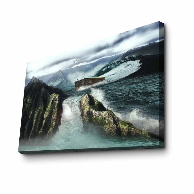 Dekorativ Canvastavla 45x70 cm, Flerfärgad