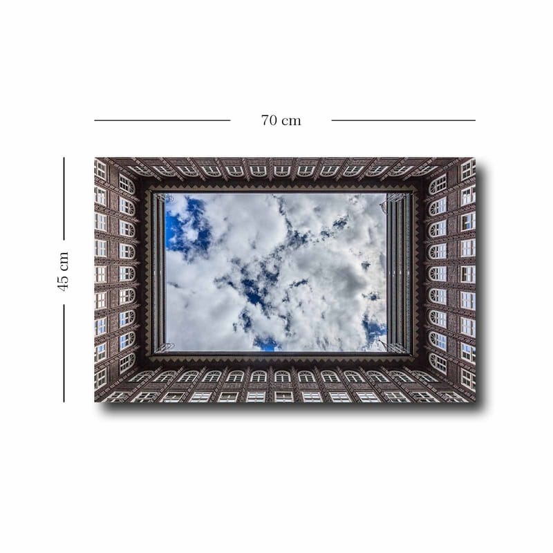 Dekorativ Canvastavla 45x70 cm - Flerfärgad - Inredning & dekor - Tavlor & konst - Canvastavla