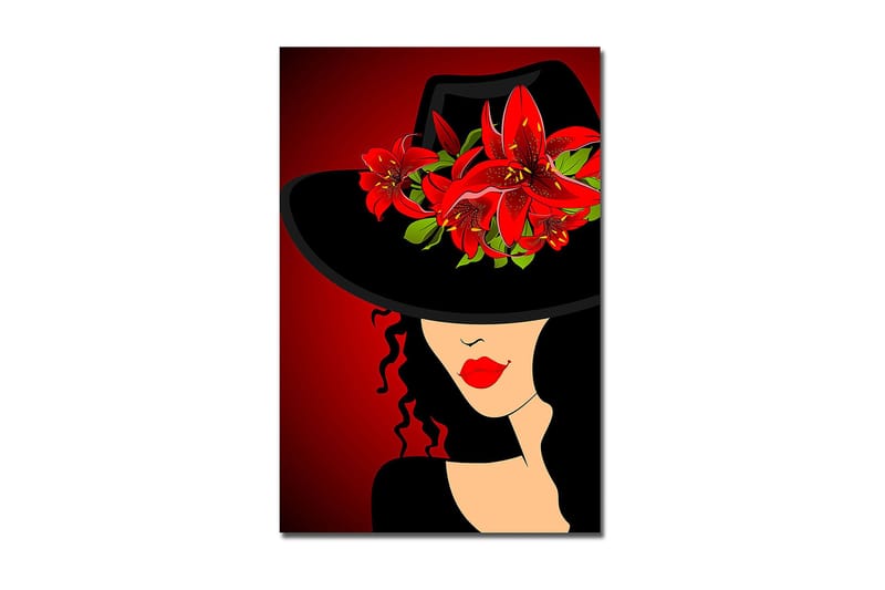 Dekorativ Canvastavla 45x70 cm, Flerfärgad