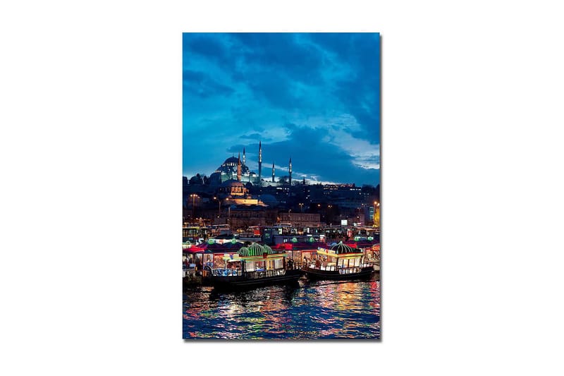 Dekorativ Canvastavla 45x70 cm - Flerfärgad - Inredning & dekor - Tavlor & konst - Canvastavla