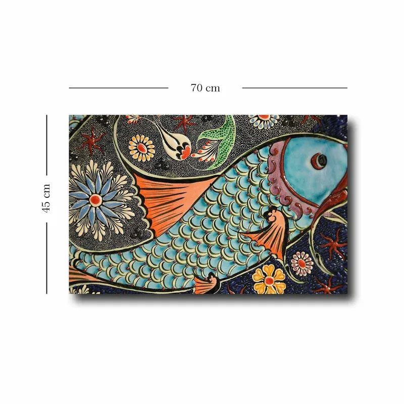 Dekorativ Canvastavla 45x70 cm - Flerfärgad - Inredning & dekor - Tavlor & konst - Canvastavla