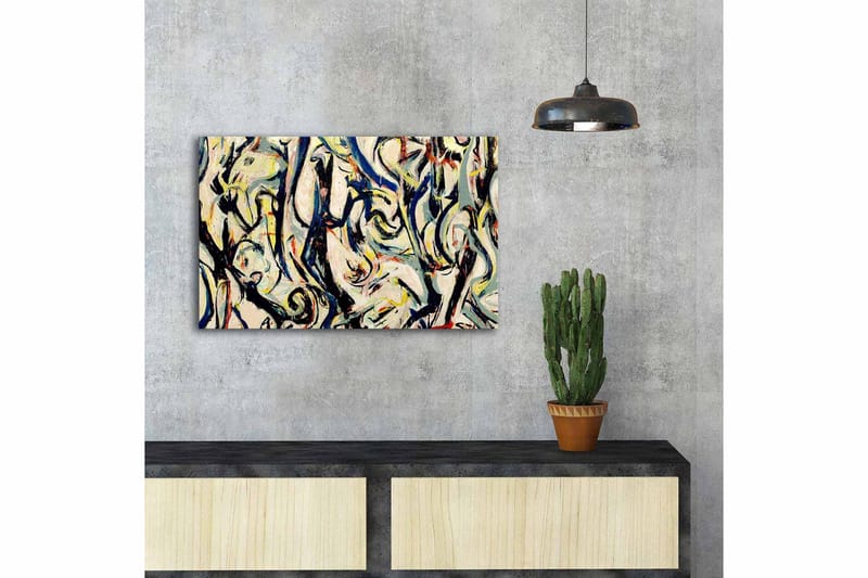 Dekorativ Canvastavla 45x70 cm - Flerfärgad - Inredning & dekor - Tavlor & konst - Canvastavla