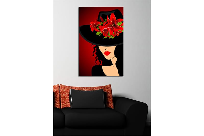 Dekorativ Canvastavla 45x70 cm - Flerfärgad - Inredning & dekor - Tavlor & konst - Canvastavla