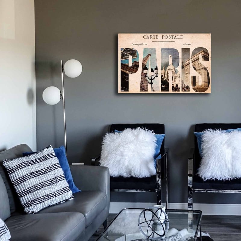 Dekorativ Canvastavla 45x70 cm - Flerfärgad - Inredning & dekor - Tavlor & konst - Canvastavla