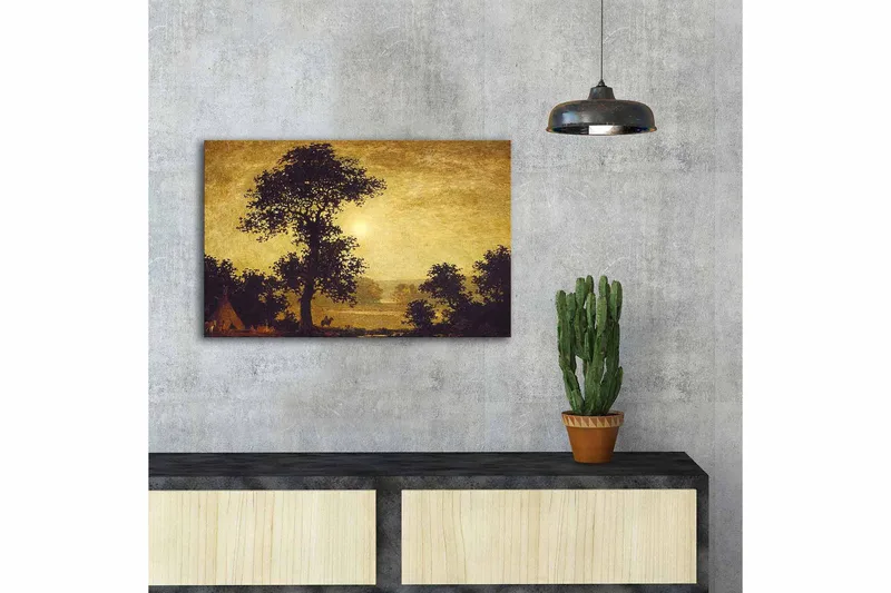 Dekorativ Canvastavla 45x70 cm - Flerfärgad - Inredning & dekor - Tavlor & konst - Canvastavla