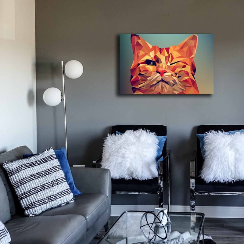 Dekorativ Canvastavla 45x70 cm - Flerfärgad - Inredning & dekor - Tavlor & konst - Canvastavla