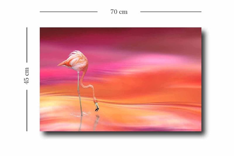 Dekorativ Canvastavla 45x70 cm - Flerfärgad - Inredning & dekor - Tavlor & konst - Canvastavla