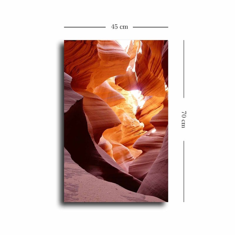 Dekorativ Canvastavla 45x70 cm - Flerfärgad - Inredning & dekor - Tavlor & konst - Canvastavla