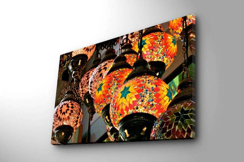 Dekorativ Canvastavla 45x70 cm - Flerfärgad - Inredning & dekor - Tavlor & konst - Canvastavla