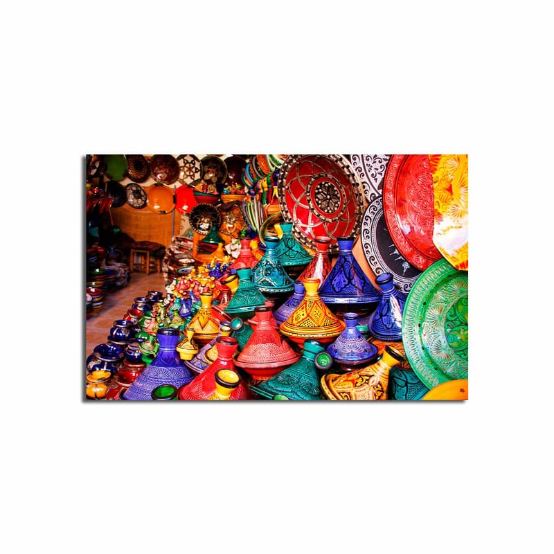 Dekorativ Canvastavla 45x70 cm - Flerfärgad - Inredning & dekor - Tavlor & konst - Canvastavla