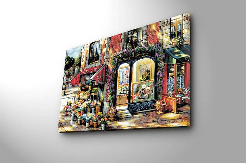Dekorativ Canvastavla 45x70 cm - Flerfärgad - Inredning & dekor - Tavlor & konst - Canvastavla