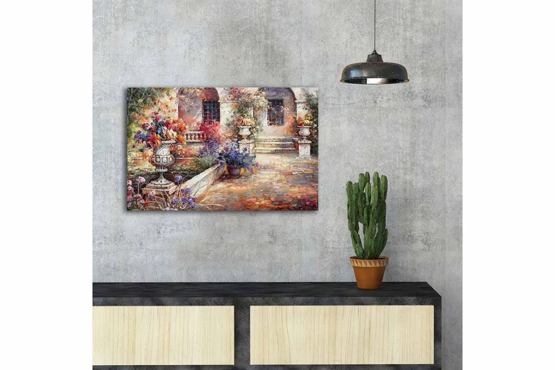 Dekorativ Canvastavla 45x70 cm - Flerfärgad - Inredning & dekor - Tavlor & konst - Canvastavla