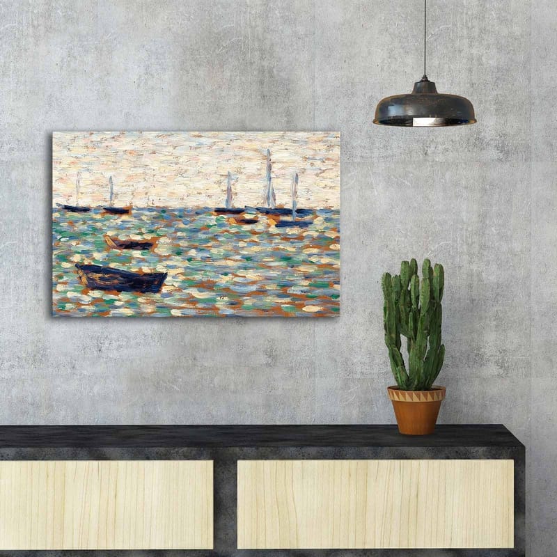 Dekorativ Canvastavla 45x70 cm - Flerfärgad - Inredning & dekor - Tavlor & konst - Canvastavla